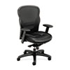 Mesh and Leather High-Back Task Chair