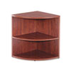 Bookcase round end-cap