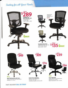 Executive office chairs